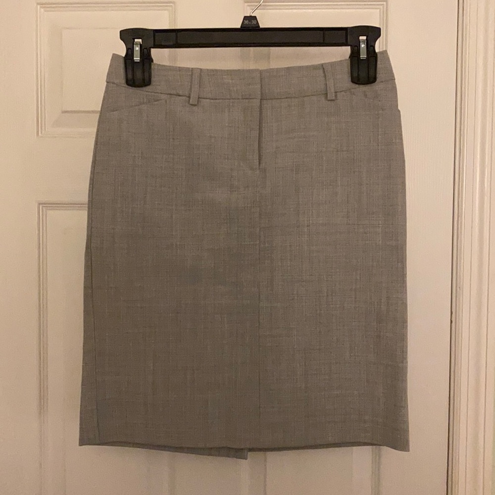 Grey express pencil skirt